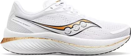 Saucony Endorphin Speed 3 Γυναικεία Αθλητικά Παπούτσια Running Λευκά