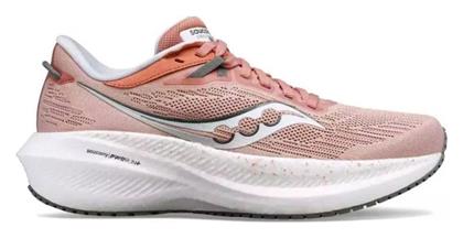 Saucony Triumph 21 Γυναικεία Αθλητικά Παπούτσια Running Ash Peach από το Outletcenter