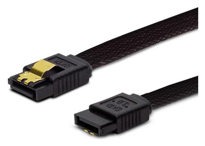 Savio 7-Pin SATA III - 7-Pin SATA III Cable 0.5m Μαύρο (GAK-06)