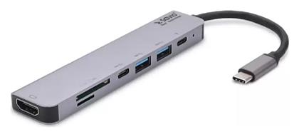 Savio USB-C Docking Station με HDMI 4K PD (AK-47)