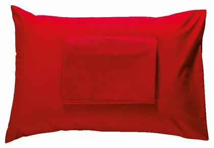 SB Home Μονό 100x200+30εκ. με Λάστιχο Delos Κόκκινο