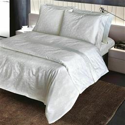 SB Home Retro Σετ Νυφικό Πάπλωμα Υπέρδιπλο με 2 Μαξιλαροθήκες Off White 230x250cm