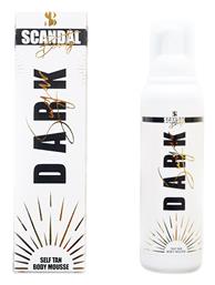 Scandal Beauty Self Tanning Mousse Σώματος Dark 200ml