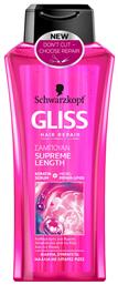 Schwarzkopf Gliss Hair Repair Supreme Length Σαμπουάν για Αναδόμηση/Θρέψη για Όλους τους Τύπους Μαλλιών 400ml από το e-Fresh