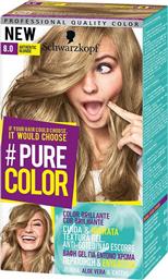 Schwarzkopf Pure Color 8.0 Authentic Blonde 60ml από το e-Fresh