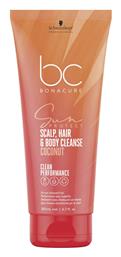 Schwarzkopf Scalp, Hair & Body Cleanse Bonacure Sun Protect Αντηλιακό Μαλλιών 200ml