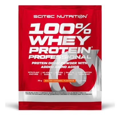 Scitec Nutrition 100% Whey Professional Salted Caramel 30gr από το Pharm24