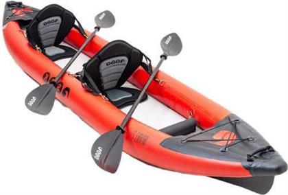 SCK Navale 2 Φουσκωτό Kayak Θαλάσσης 2 Ατόμων Κόκκινο