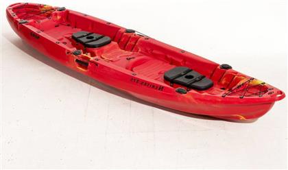 SCK Nerites 0201-37545 Πλαστικό Kayak Θαλάσσης 2 Ατόμων Κόκκινο από το Plus4u