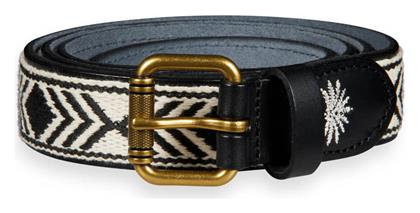 Scotch & Soda Ανδρική Ζώνη Δερμάτινη Μαύρη