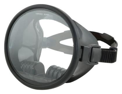 Scuba Force Μάσκα Θαλάσσης Σιλικόνης με Αναπνευστήρα σε Μαύρο χρώμα