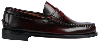 Sea & City Δερμάτινα Ανδρικά Loafers Cherry από το CasualShoes