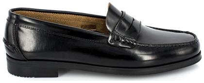 Sea & City Δερμάτινα Ανδρικά Loafers σε Μαύρο Χρώμα από το CasualShoes