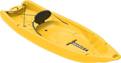 Seaflo Primus 2 0201-20025 Πλαστικό Kayak Θαλάσσης 1 Ατόμου Κίτρινο