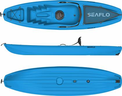 Seaflo SF-1003 Πλαστικό Kayak Θαλάσσης 1 Ατόμου Μπλε από το Plus4u