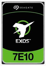 Seagate Exos 7E10 10TB HDD Σκληρός Δίσκος 3.5'' SATA III 7200rpm με 256MB Cache για Server