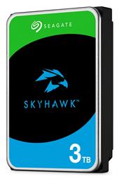 Seagate Skyhawk Surveillance +Rescue 3TB HDD Σκληρός Δίσκος 3.5'' SATA III 5900rpm με 256MB Cache για Καταγραφικό