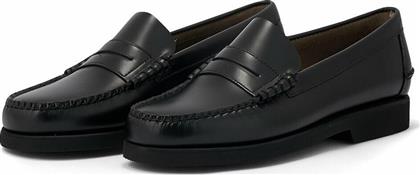Sebago Dan Polaris Δερμάτινα Ανδρικά Loafers σε Μαύρο Χρώμα από το MyShoe