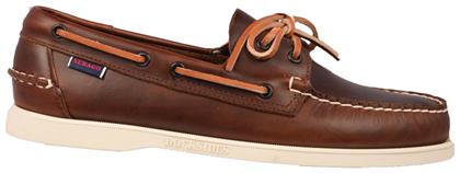 Sebago Docksides Portland Δερμάτινα Ανδρικά Boat Shoes σε Χρώμα