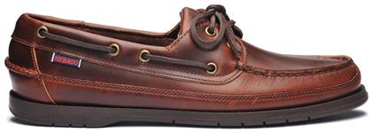 Sebago Schooner Δερμάτινα Ανδρικά Boat Shoes σε Χρώμα από το Mustshoes