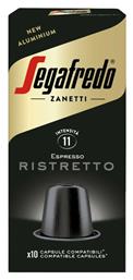 Segafredo Κάψουλες Espresso Ristretto Συμβατές με Μηχανή Nespresso 10caps από το ΑΒ Βασιλόπουλος