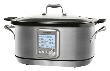 Sencor Ηλεκτρική Γάστρα 1250W με Χωρητικότητα 6lt Ασημί