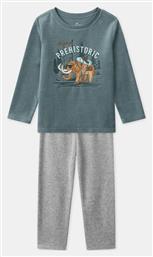 Sergent Major Παιδική Πιτζάμα Χειμωνιάτικη Βελούδινη Πρασινο