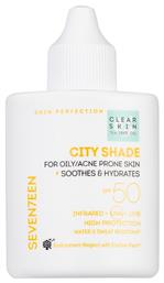 Seventeen City Shade Αντηλιακή Κρέμα Προσώπου SPF50 35ml