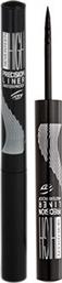 Seventeen High Precision Liquid Liner Waterproof Πινέλο Eye Liner 01 Black 1.8ml από το Attica The Department Store