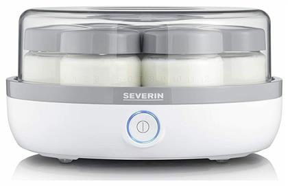 Severin JG 3518 Γιαουρτομηχανή με Βαζάκια 1.05lt Λευκή 13W από το Kouzinika