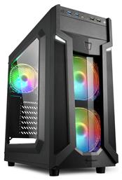 Sharkoon VG6-W RGB Gaming Midi Tower με Πλαϊνό Παράθυρο από το Public