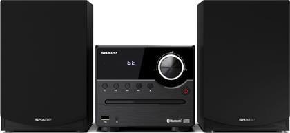 Sharp Ηχοσύστημα 2.0 XLB512 45W με Digital Media / CD Player και Bluetooth Μαύρο