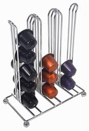 Sidirela Μεταλλικό Stand Αποθήκευσης για 30 Κάψουλες Nespresso 16x9x20cm E-2881