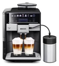 Siemens TE658209RW Αυτόματη Μηχανή Espresso 1500W Πίεσης 19bar με Μύλο Άλεσης Μαύρη