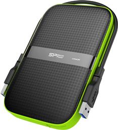 Silicon Power Armor A60 USB 3.1 Εξωτερικός HDD 4TB 2.5'' Μαύρο/Πράσινο