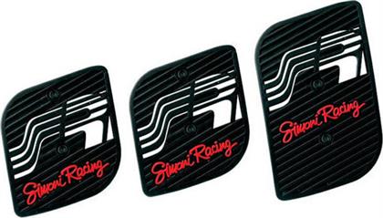 Simoni Racing Cut Kit Σετ Πεταλιέρες Αντιολισθητικές Αυτοκινήτου Universal Αλουμινίου Μαύρες 3τμχ από το Shop365