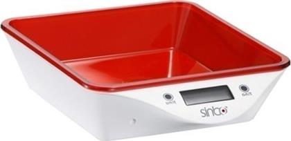 Sinbo SKS-4520 Ψηφιακή Ζυγαριά Κουζίνας 5kg Red από το Electronicplus