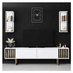 Σύνθετο Σαλονιού Goldline Μ180xΒ30xΥ48εκ.