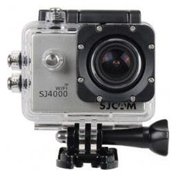 SJCAM SJ4000 Action Camera Full HD (1080p) Υποβρύχια (με Θήκη) με WiFi Ασημί με Οθόνη 1.5''