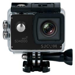 SJCAM SJ4000 Action Camera Full HD (1080p) Υποβρύχια (με Θήκη) με WiFi Μαύρη με Οθόνη 1.5'' από το e-shop