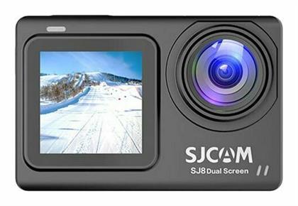 SJCAM SJ8 Dual Screen Action Camera 4K Ultra HD με WiFi Μαύρη με Οθόνη 2.33''