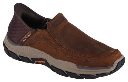 Skechers Ανδρικά Slip-On Καφέ