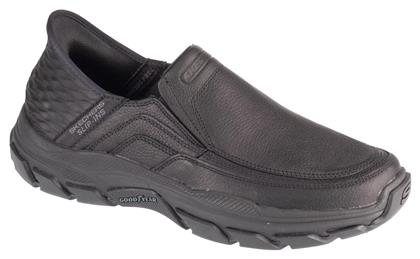 Skechers Ανδρικά Slip-On Μαύρα