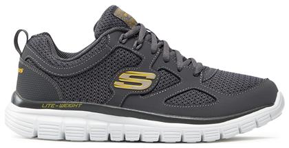 Skechers Burns Agoura Ανδρικά Αθλητικά Παπούτσια Running Γκρι από το Epapoutsia