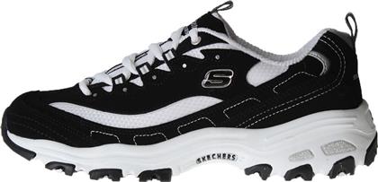 Skechers D'lites Biggest Fan Γυναικεία Chunky Sneakers Μαύρα από το MybrandShoes