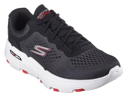 Skechers Engineered Mesh Lace Up Ανδρικά Αθλητικά Παπούτσια Running Μαύρα