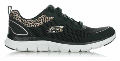 Skechers Flex Appeal 4.0 Γυναικεία Αθλητικά Παπούτσια Running Μαύρα