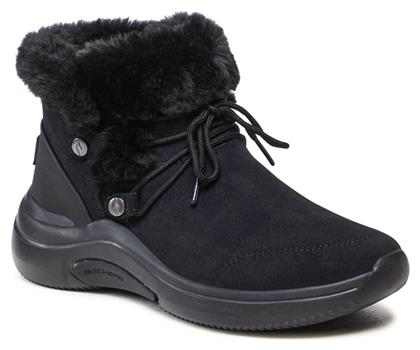 Skechers Go Midtown So Plush Μποτάκια Μαύρα