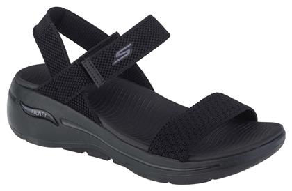 Skechers Go Walk Arch Fit Γυναικεία Σανδάλια Sporty σε Χρώμα