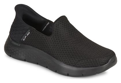 Skechers Go Walk Flex Γυναικεία Slip-On Μαύρα